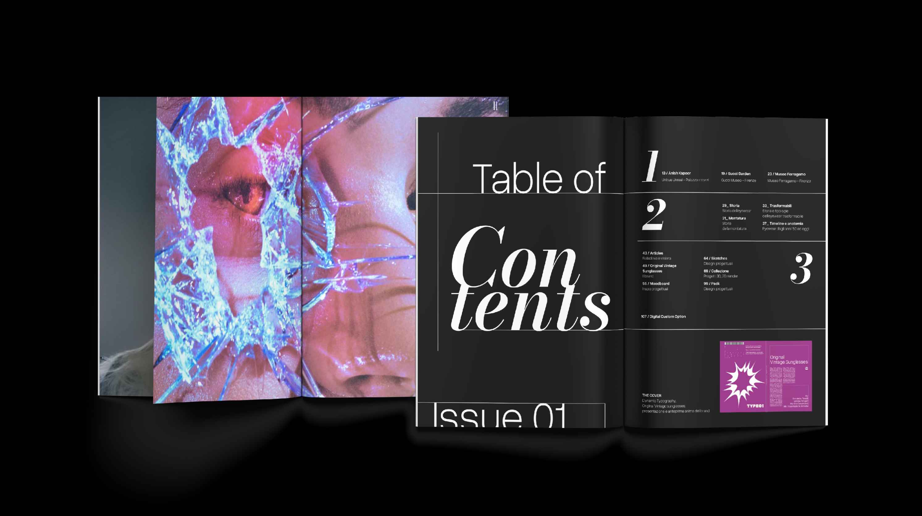 Eversun magazine open pages