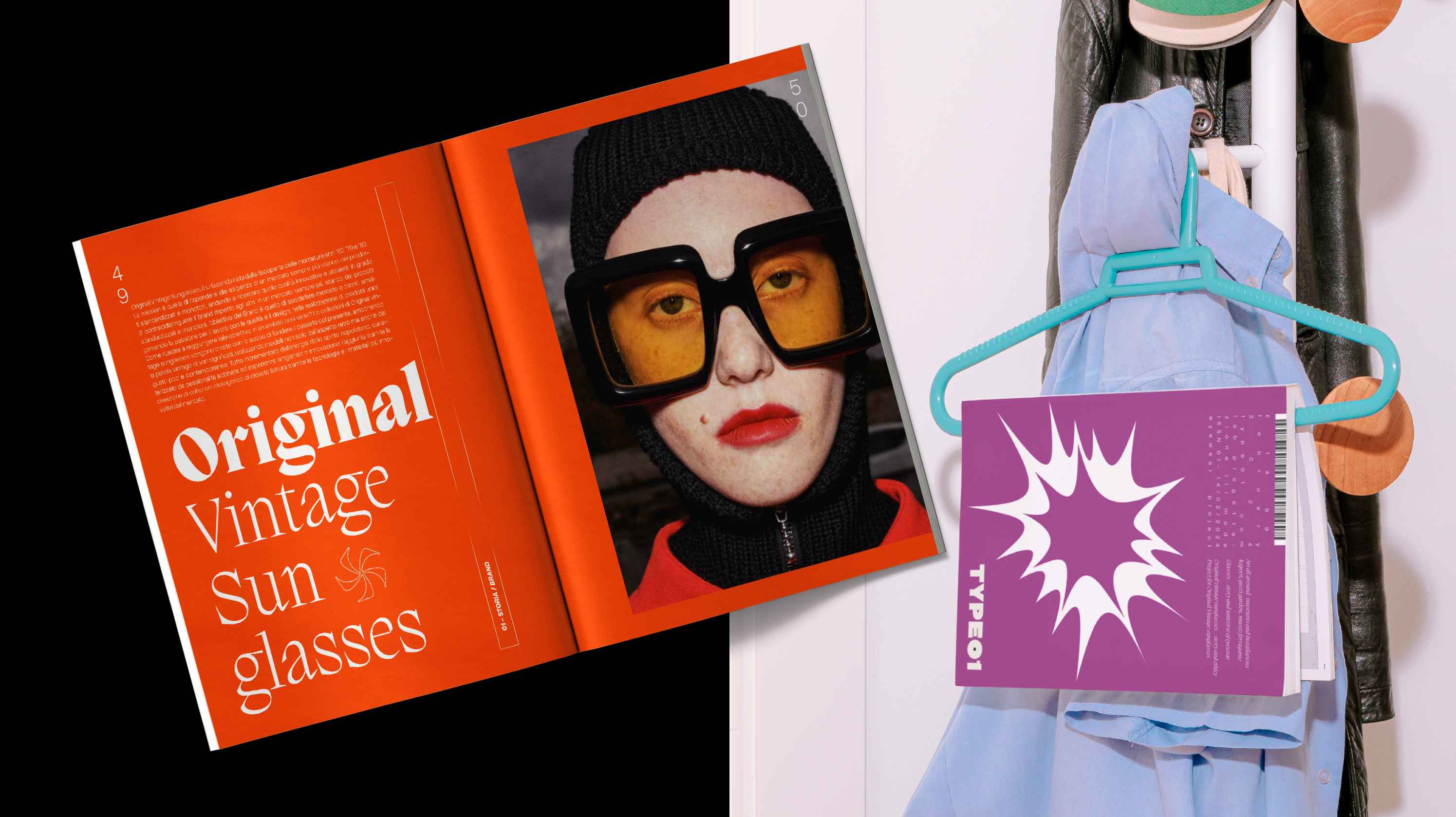Eversun magazine moodboard pages